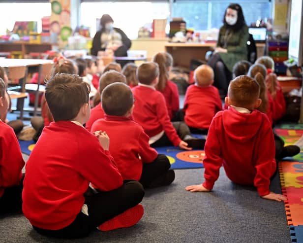 SEND teacher and deputy mayor of Bedlington Victoria Thompson called for an increase in SEND funding for schools. (Photo by Jeff J Mitchell/Getty Images)