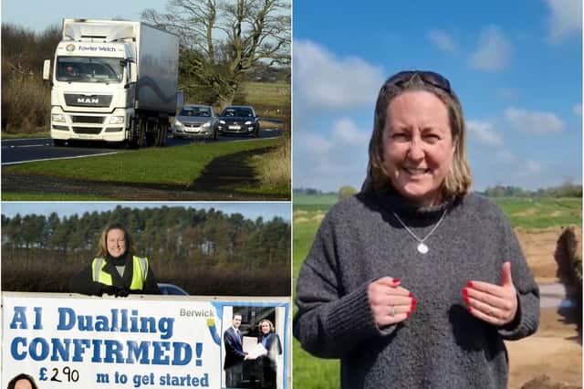 Ann-Marie Trevelyan MP is excited to see plans to upgrade the A1 being made.