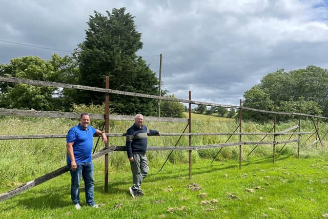 Last set of tenter frames in England at Otterburn Mill to be restored ...