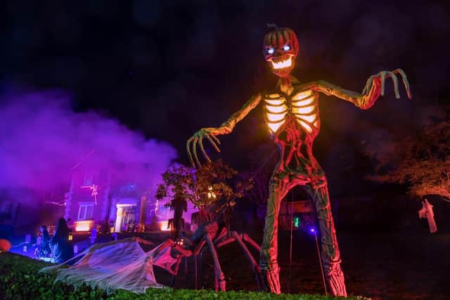 Alnwick's Halloween House. Picture: Stephen Huntley at Picture_this_2