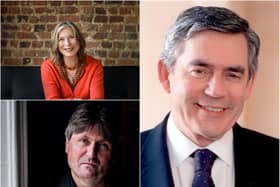 The line-up for Berwick Literary Festival includes former Prime Minister Gordon Brown, poet laureate Simon Armitage and novelist Salley Vickers.