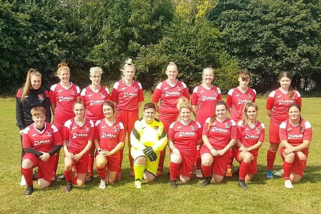 A team photo of the original Bedlington Belles when they formed in 2020. Picture: Bedlington Belles