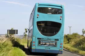 An Arriva bus in rural Northumberland. Picture by Jane Coltman