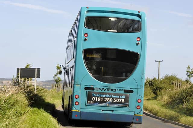 An Arriva bus in rural Northumberland. Picture by Jane Coltman
