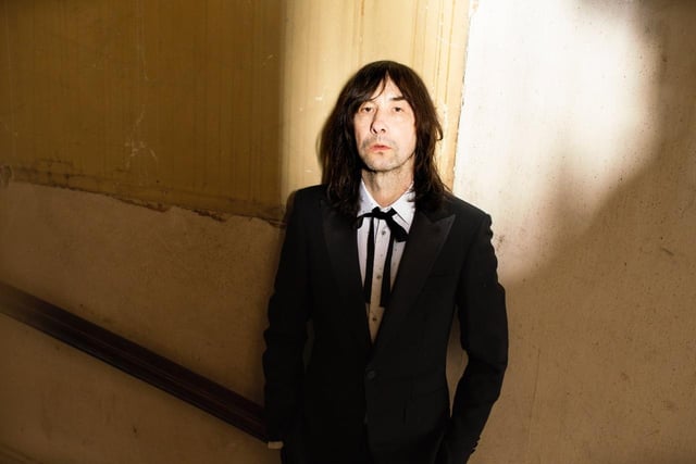 Primal Scream frontman, Bobby Gillespie, who is headlining the festival this year.