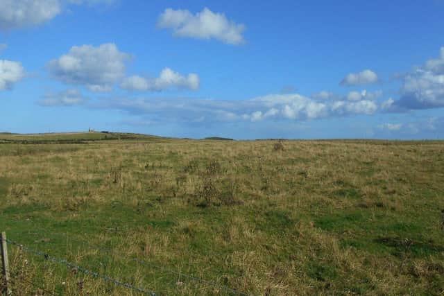 The proposed site of the opencast mine.