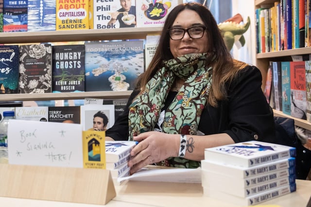 Author Christie J Newport took  over the Accidental Bookshop on Fenkle Street one evening to share her experience on how writing helped her get through some of the toughest times in her life.