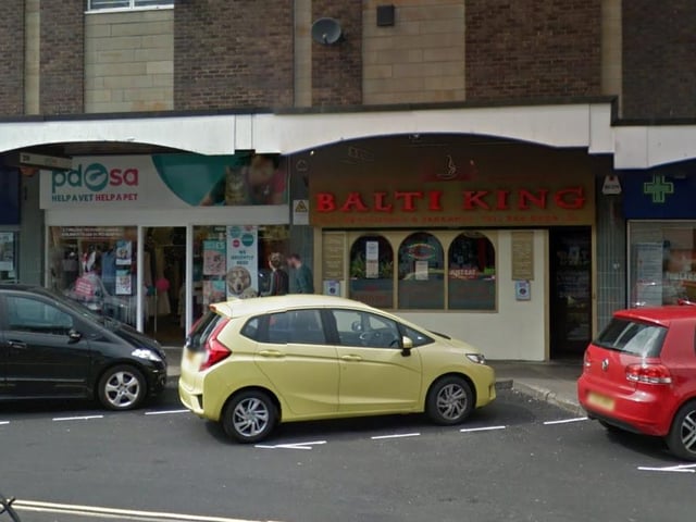 It specialises in traditional Balti dishes.