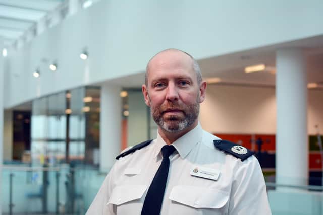 Assistant Chief Constable Neil Hutchison, of Northumbria Police.