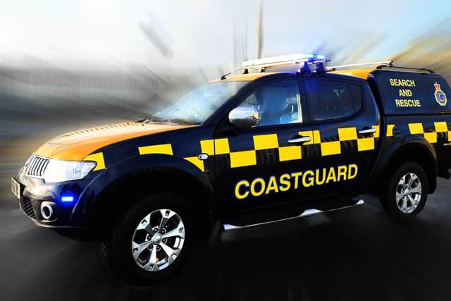 The coastguard was called to a popular Northumberland tourist spot.