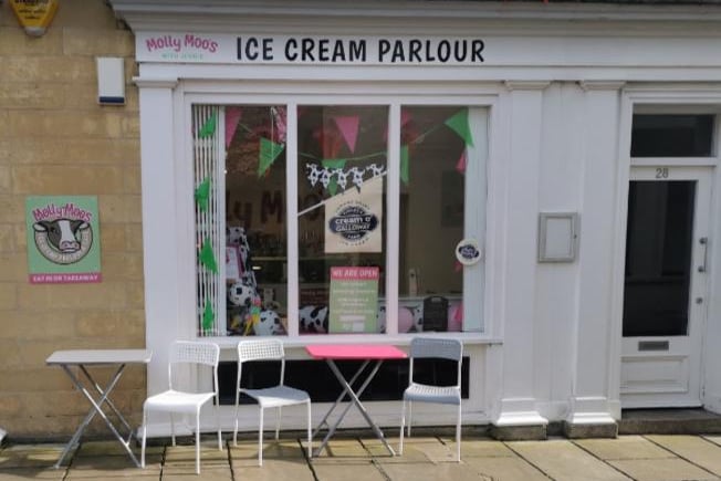 The latest reviewer wrote: "Lovely ice cream shop with a really impressive menu. Reasonably priced, lovely friendly staff, and sundaes very Instagram worthy!" TripAdvisor rating 5/5 (only 12 reviews so far).