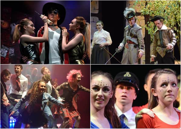 Pictures from some of the Duchess's Community High School productions from 2013 to 2018.