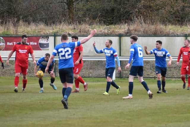 Tweedmouth Rangers v West Calder United in the King Cup. Picture: Tweedmouth Rangers FC