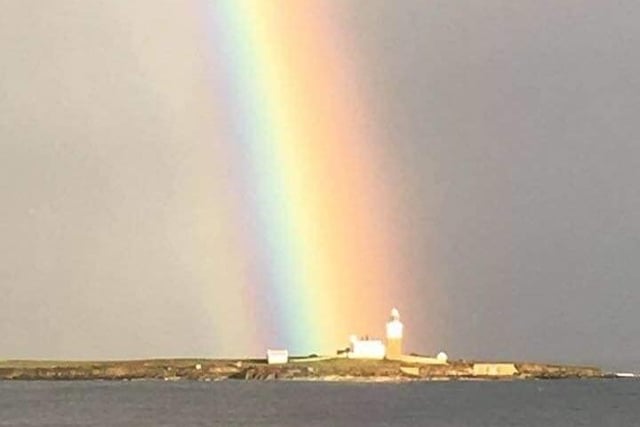 A view fit for a postcard! Coquet Island, off Amble.