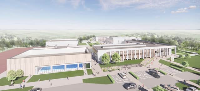 A CGI of the new school. More images will be available during the drop-in consultation meeting on Tuesday.
