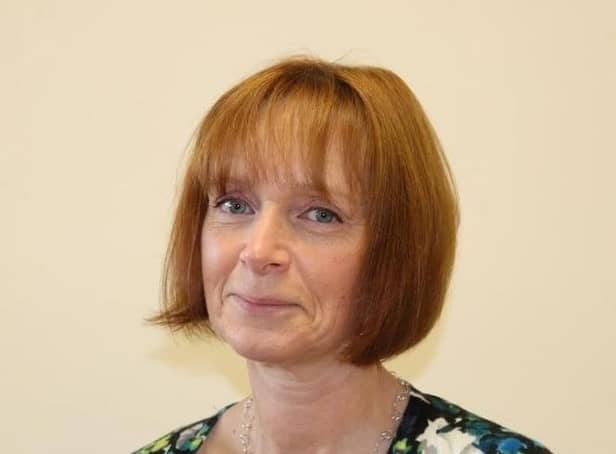 Northumberland's director of public health, Liz Morgan.