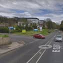 Traffic lights are set to be put in place on Dark Lane by the junction with the Morpeth NHS Centre. Picture from Google.