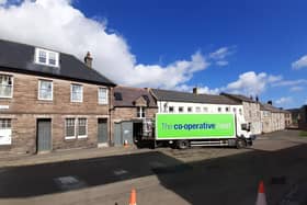 A formal loading bay is planned to improve safety when deliveries are being made to Wooler Co-op.