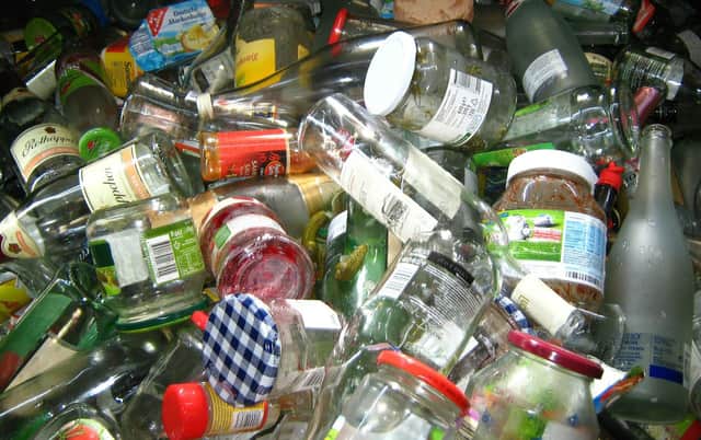 A total of 4,000 homes across four areas of Northumberland will each receive an additional small wheeled bin for their glass bottles and jars, which will be emptied every four weeks from November
