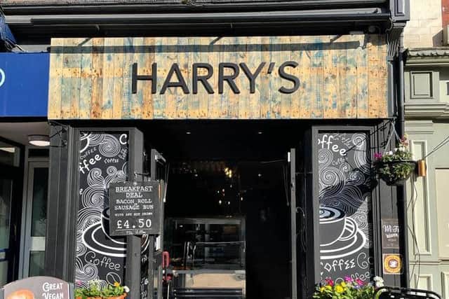 Harry’s Coffee Bar in Newgate Street. Picture from the Harry’s Morpeth Facebook page.