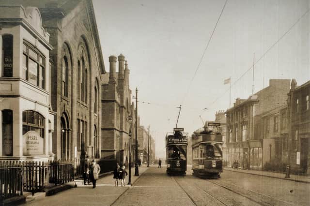 Howard Street taken from Northumberland Square approx 1910s.