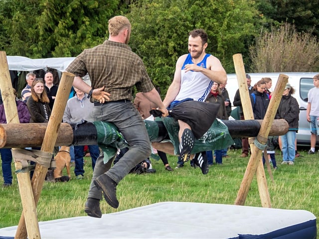 Traditional sports combining balance and strength.
