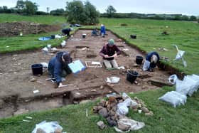 The group carries out an annual archaeological dig at an Iron Age site.