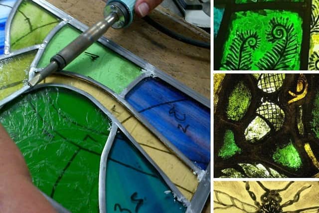 There will be stained glass workshops.