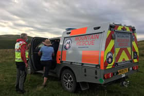 Northumbria Mountain Rescue Service were called into action.