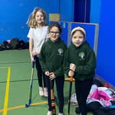 Pupils enjoyed a fun-filled day of hockey activities and games.