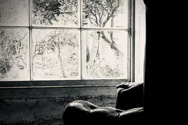 Recreation of a severed hand pictured at Belsay Hall.