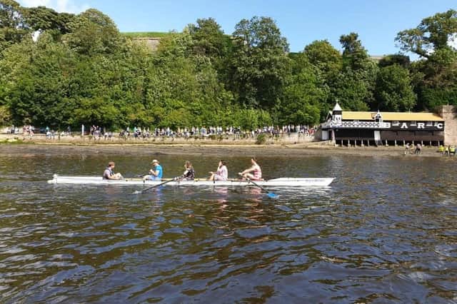 Action from a previous Trade 4’s rowing competition in Berwick.