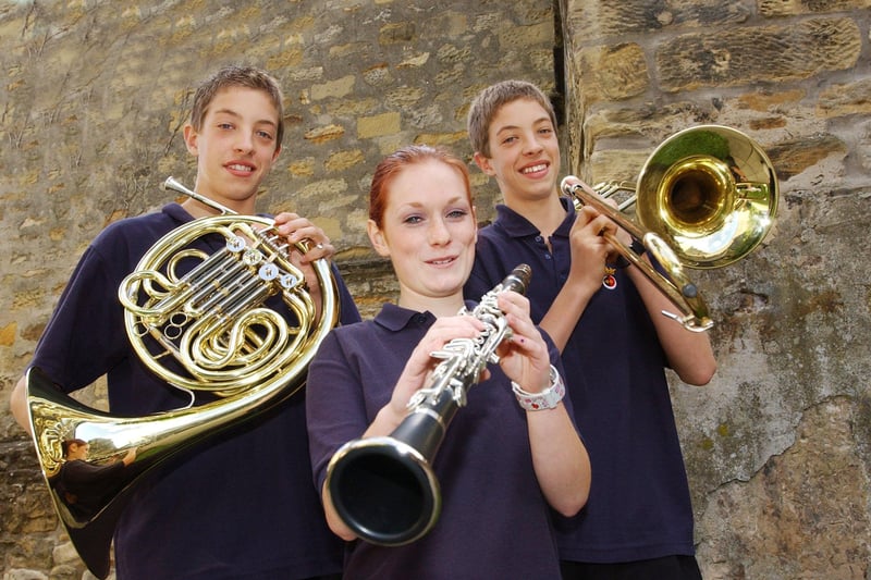 Edward Durie, Joseph Durie and Rebecca Burns, pupils from Duchess's High School, Alnwick, were selected for the County Concert Band.
