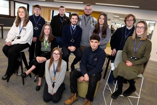 Northumberland County Council apprentices.