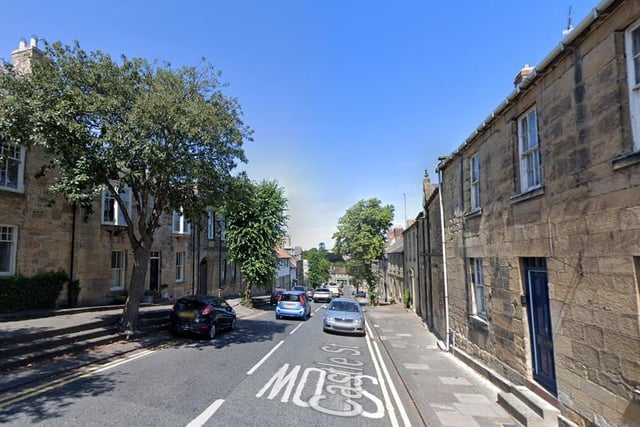 Three properties sold on Castle Street in Warkworth for an average price of £578,666.