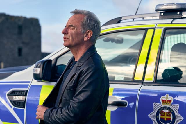 Robson plays ex-con Joe Ruby who is seeking forgiveness for his troublesome past. (BBC/Lonesome Pine Productions/Alex Telfer)