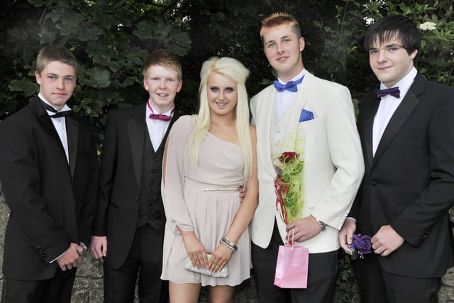 Duchess's High School year 11 prom 2011.
Alex Davison, Kieran Martin, Charlotte Morton, Jamie Anderson and Kieran Shell.