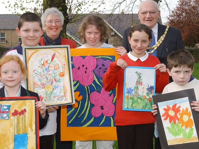 ALNWICK IN BLOOM CHILDREN'S PAINTING COMPETITION WINNERS.