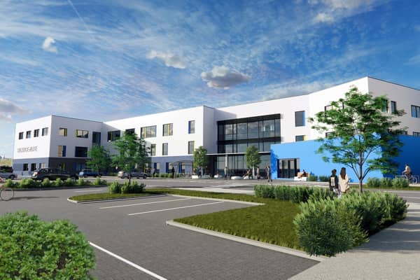 An artist's impression of Northumbria Health and Care Academy, where Brockwell Medical Group will be moving. (Photo by Northumbria Helathcare)