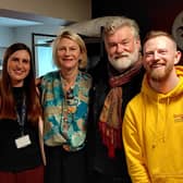 Lauren St Hilaire, Suzy Walker, Si King and Rob Graham.