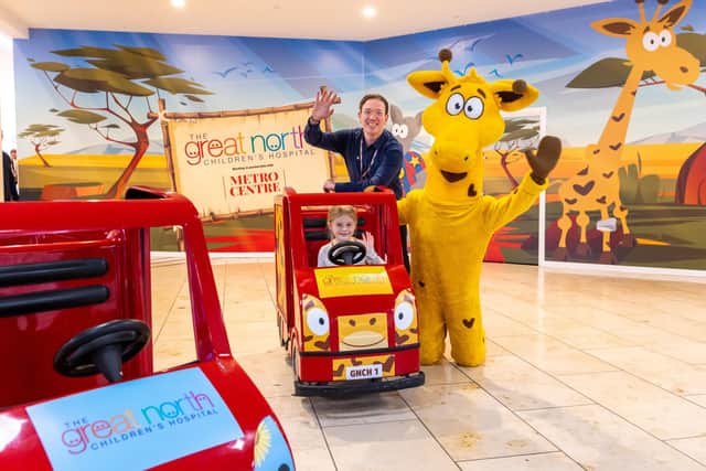 Metrocentre Teams Up With Great North Children’s Hospital For A Joyful Ride