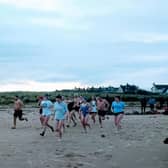 The 2023 New Year dip raised over £1,000.