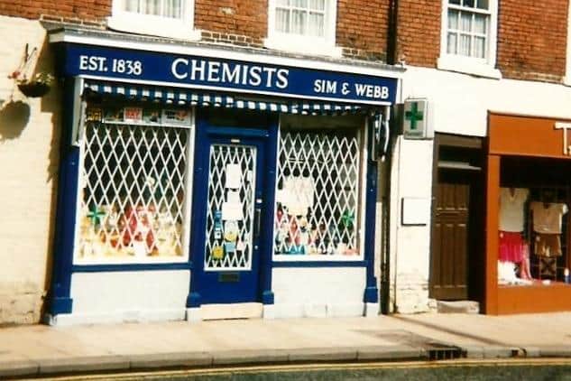 The former Sim & Webb, Chemists, which was previously Schofield’s. Picture by Christine Hawkins.