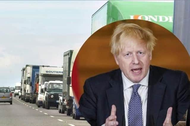 Boris Johnson has pledged the dualling of the A1 through to Scotland.