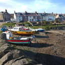 The harbour in Craster, where some filming has already taken place.