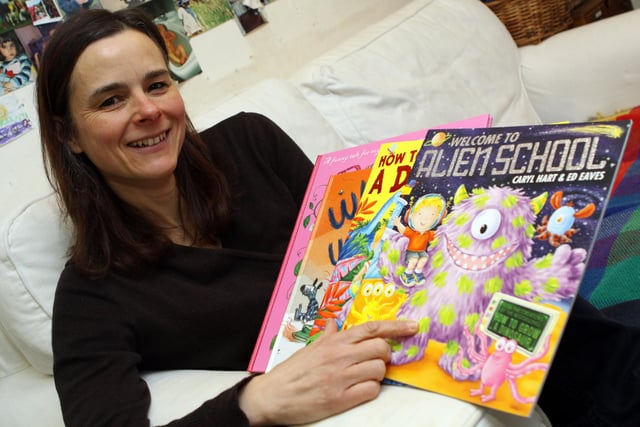 Children's author Caryl Hart is from the Peak District and has won an array of awards for her work, which includes "Don’t Dip Your Chips in Your Drink, Kate!" and The Invincibles series.