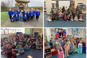 World Book Day in Northumberland schools.