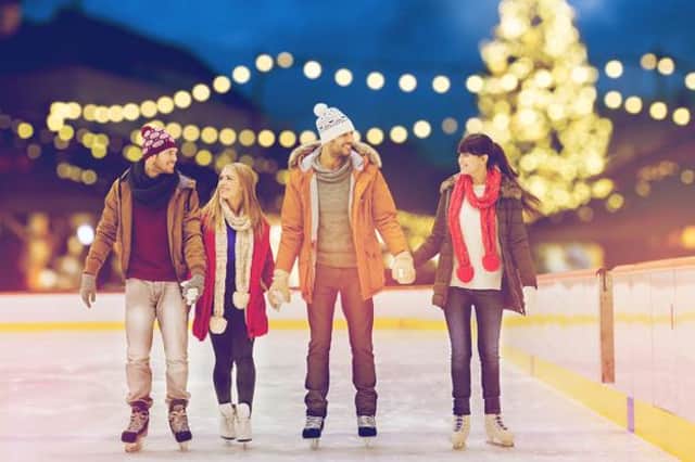 A skating rink will be at Manor Walks Shopping and Leisure throughout December.