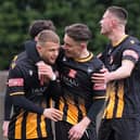 Morpeth Town striker Sam Hodgson is proving deadly in front of goal. Picture: George Davidson