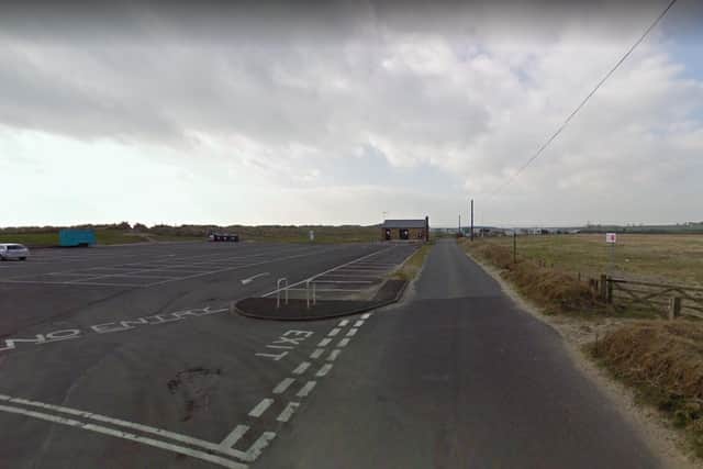 A proposed development site could provide temporary parking at Beadnell this summer.